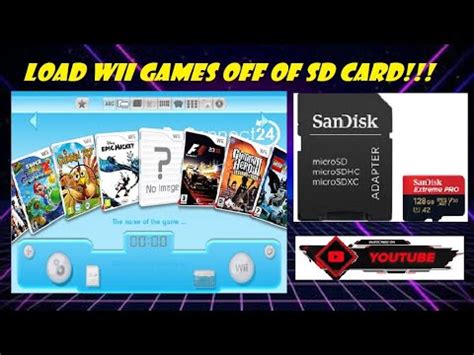 How to load Wii Games off of SD Card on Usb Loader .